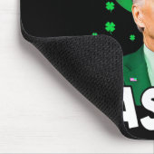 Happy Oaster Joe Biden St Patricks Day Leprechaun Mousepad (Ecke)