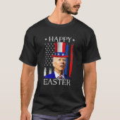 Happy Oaster Joe Biden verwirrte 4. Juli Indepe T-Shirt (Vorderseite)