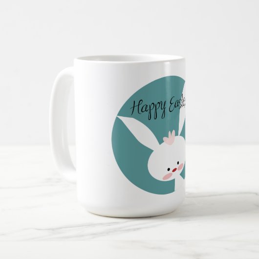 Happy Oaster Kaffeetasse (Vorderseite Links)