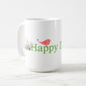 Happy Oaster Kaffeetasse (Vorderseite Links)