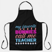 Happy Oaster - Kaninchen Schürze (Vorderseite)