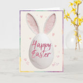 Happy Oaster Karte (Gelbe Blume)