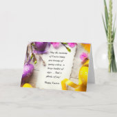 Happy Oaster Karte (Vorderseite)