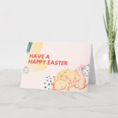 Happy Oaster Karte (Vorderseite)