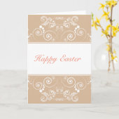 Happy Oaster Karte (Gelbe Blume)