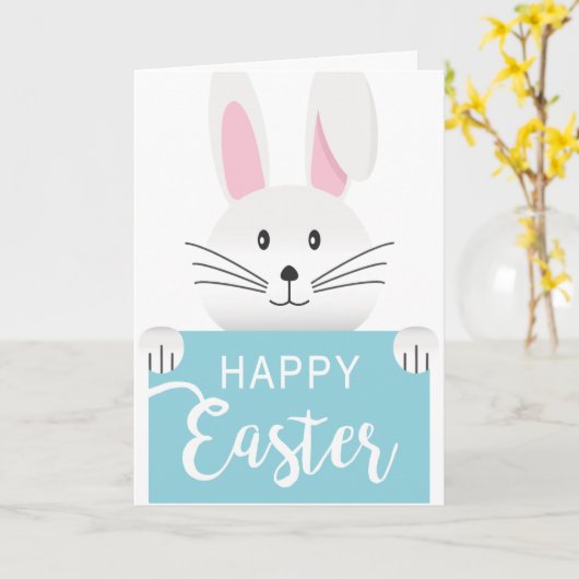 Happy Oaster Karte (Gelbe Blume)