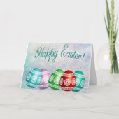 Happy Oaster Karte (Vorderseite)