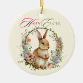 Happy Oaster Keramik Ornament (Vorne)