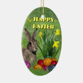 Happy Oaster Keramikornament (Rechts)