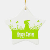 Happy Oaster Keramikornament (Hinten)