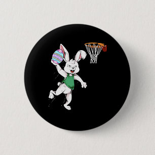 Happy Oaster Kids Boys Bunny Dunk Bysketbyll Easte Button