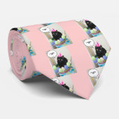 Happy Oaster Kitty Krawatte (Gerollt)