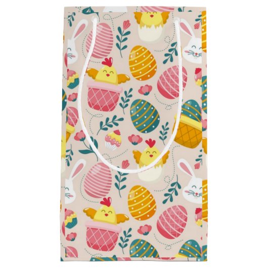 Happy Oaster Kleine Geschenktüte (Vorderseite)