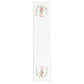 Happy Oaster Kurzer Tischläufer (Vorderseite)