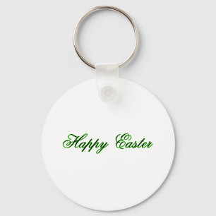 Happy Oaster l Green The MUSEUM Zazzle Geschenke Schlüsselanhänger
