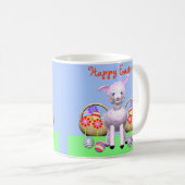 Happy Oaster Lamb and Baskets Kaffeetasse (VorderseiteRechts)