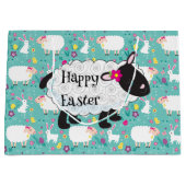 Happy Oaster Lamb Große Geschenktüte (Vorderseite)
