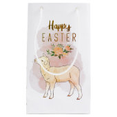 Happy Oaster Lamb Pink | Kleine Geschenktasche Kleine Geschenktüte (Vorderseite)