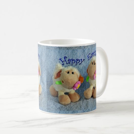 Happy Oaster Lambs Kaffeetasse (VorderseiteRechts)