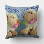 Happy Oaster Lambs Kissen (Rückseite)