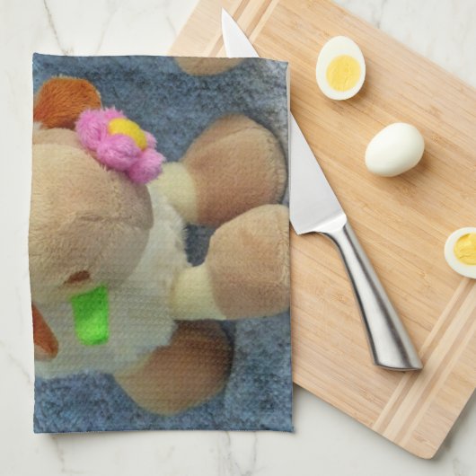 Happy Oaster Lambs Küchentuch (Viertel Falte)