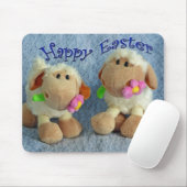 Happy Oaster Lambs Mousepad (Mit Mouse)