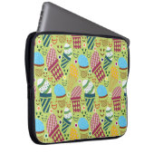 Happy Oaster Laptopschutzhülle (Vorne Rechts)