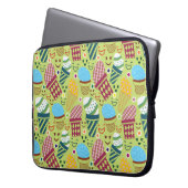 Happy Oaster Laptopschutzhülle (Vorderseite Links)