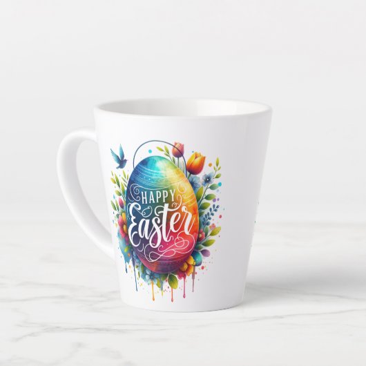 Happy Oaster: Lebhaftes Uferfarbeneier Milchtasse (Linke Ecke)