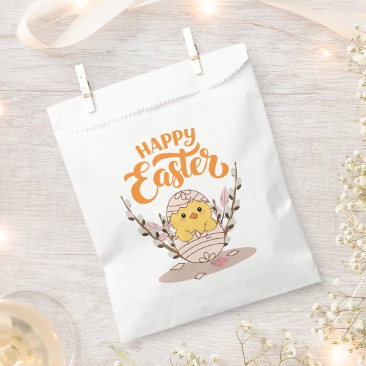Happy Oaster Leckerei Bag - Niedliches Küken in Ei Geschenktütchen (Ausgeschnitten)