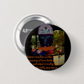 Happy Oaster Liebe Glaube und Hoffnung Wünsche Button (Vorne & Hinten)