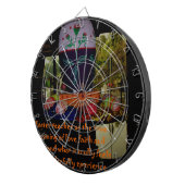 Happy Oaster Liebe Glaube und Hoffnung Wünsche Dartscheibe (Vorderseite rechts)