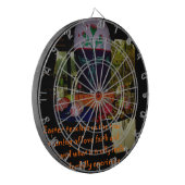 Happy Oaster Liebe Glaube und Hoffnung Wünsche Dartscheibe (Vorderseite Links)