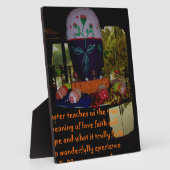 Happy Oaster Liebe Glaube und Hoffnung Wünsche Fotoplatte (Seite)