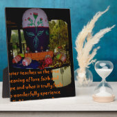 Happy Oaster Liebe Glaube und Hoffnung Wünsche Fotoplatte (Seite)