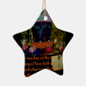 Happy Oaster Liebe Glaube und Hoffnung Wünsche Keramikornament (Rechts)