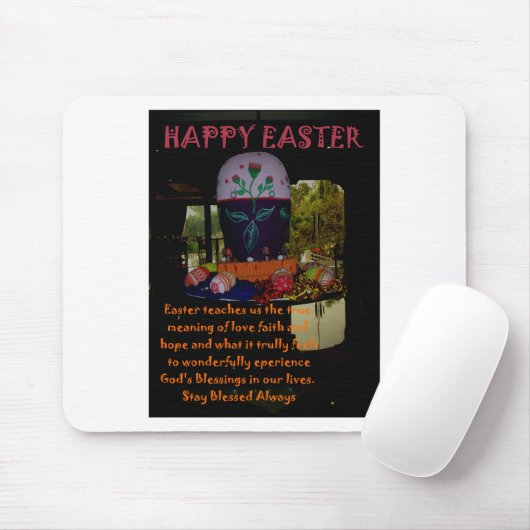 Happy Oaster Liebe Glaube und Hoffnung Wünsche Mousepad (Mit Mouse)