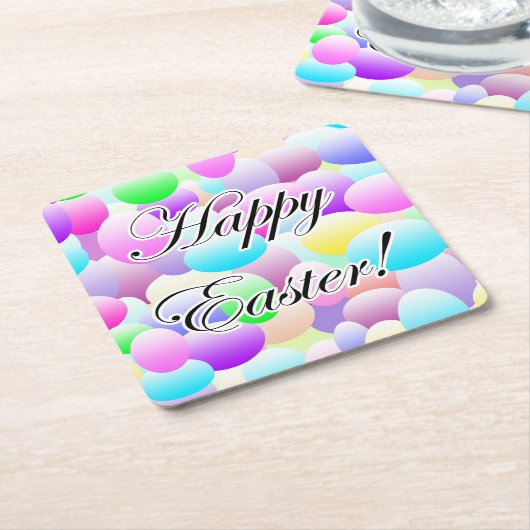 Happy Oaster Light Rechteckiger Pappuntersetzer (angewinkelt)