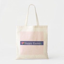 Happy Oaster Lila Banner Budget Tote Tasche
