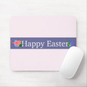 Happy Oaster Lila Banner Mousepad (Mit Mouse)