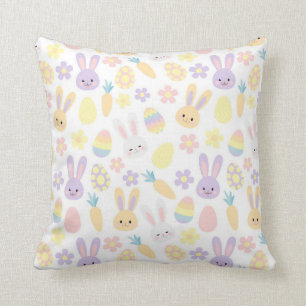 Happy Oaster Lila Rabbit Kissen