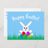 Happy Oaster lustig anpassbar Feiertagspostkarte (Vorne/Hinten)