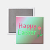 Happy Oaster Magnet (Vorderseite/Rückseite)