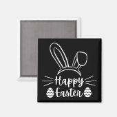 Happy Oaster Magnet (Vorderseite/Rückseite)