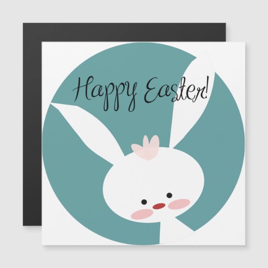 Happy Oaster Magnetkarte (Vorne/Hinten)