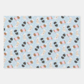 Happy Oaster Maltipoo Hunde Geschenkpapier Set (Vorderseite 2)