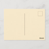 Happy Oaster Maltipoo Hunde Postkarte (Rückseite)