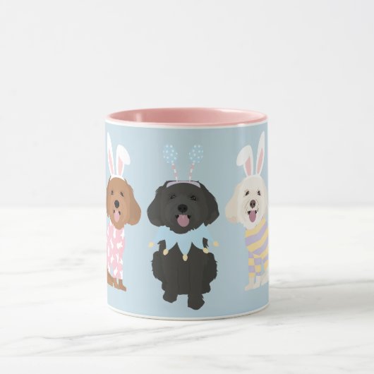 Happy Oaster Maltipoo Hunde Tasse (Zentrum)