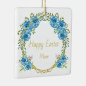 Happy Oaster Mama Keramikornament (Rechts)