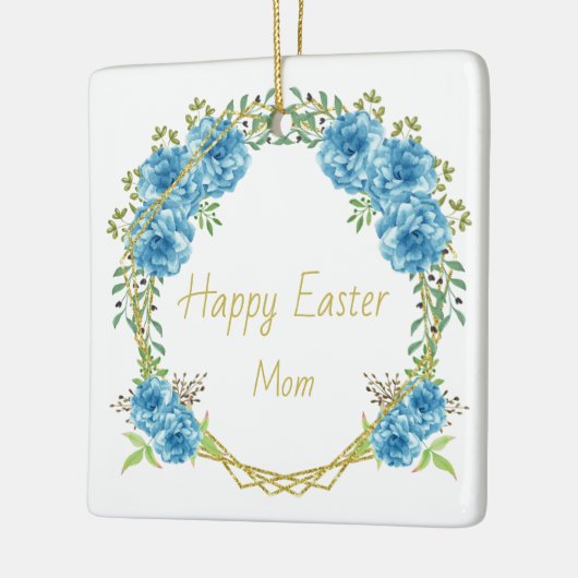 Happy Oaster Mama Keramikornament (Links)